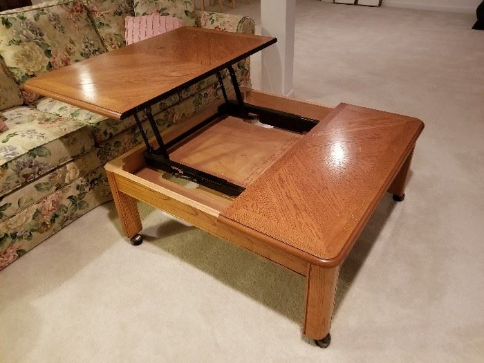 FOLD OUT COFFEE TABLE 