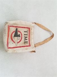 TIME MAGAZINE DELIVERY BAG