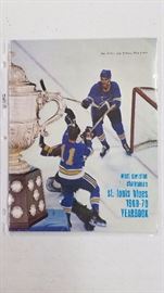 1969-70 St Louis Blues Yearbook