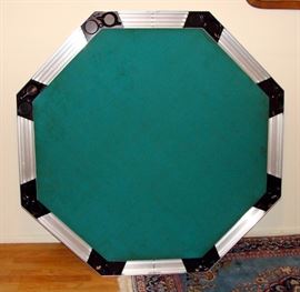 Folding Octagon Game Poker table