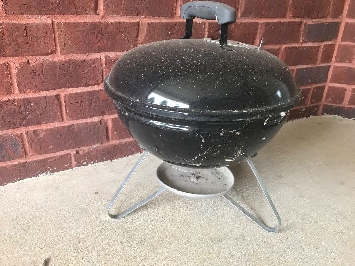 Table top Weber grill