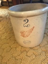 Red Wing Two Gallon Crock