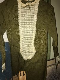 Antique women's dress