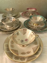 Tea cups and saucers