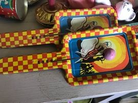 Vintage children's noise makers