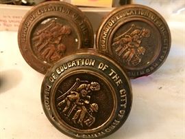 City of Red Wing- The Department of Education door knobs