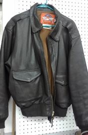 WWII Air Force leather Bomber Jacket Copper A-2 