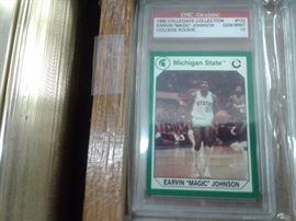 Earvin "Magic" Johnson Ball Card 