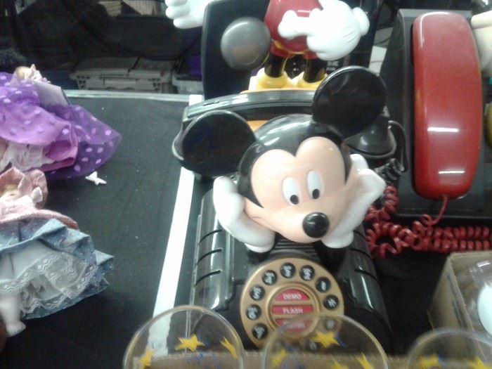 Vintage Mickey Mouse Phone 