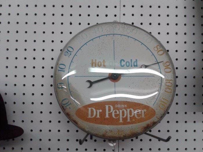 Vintage Dr. Pepper Thermometer 