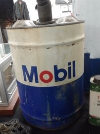 Old Mobil Oil Can 