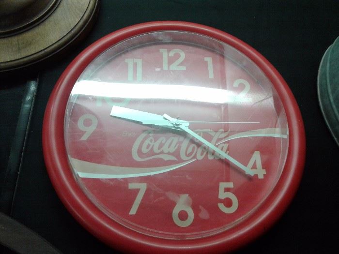 Coca-Cola clock 