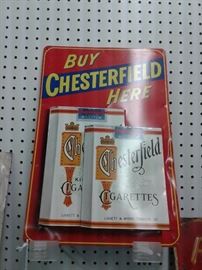 1960's Chesterfield Sign 