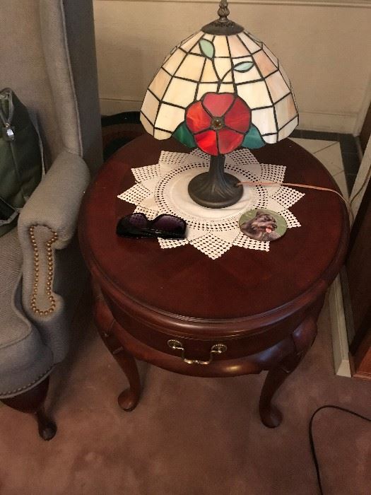 End Tables, Tiffany Lamps