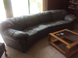 Leather sofa 