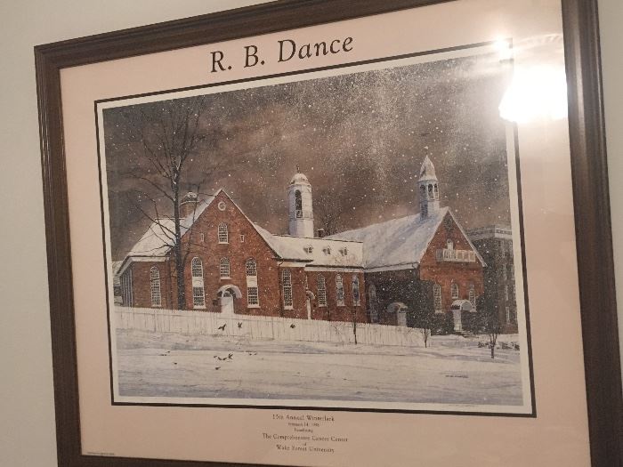 Signed Limited Edition Print R. B. Dance