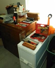 Tools, Cabinet, 2 Drawer File