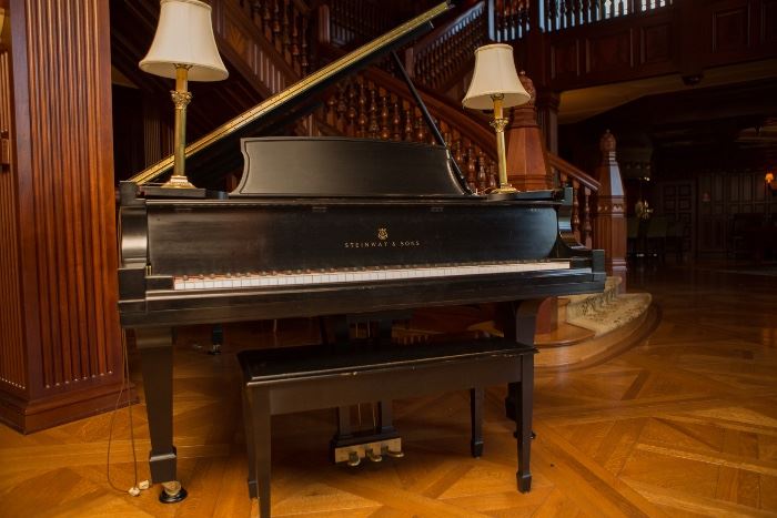 Lavish Piano. More Photos are posted on our website @ https://aether.estate/scott-jones-estate-sale