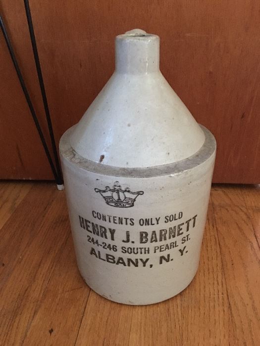 Fabulous Henry Barnett, Albany old jug