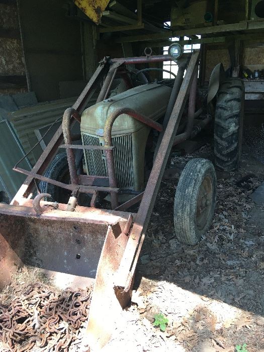 1940s Ford Tractor 
