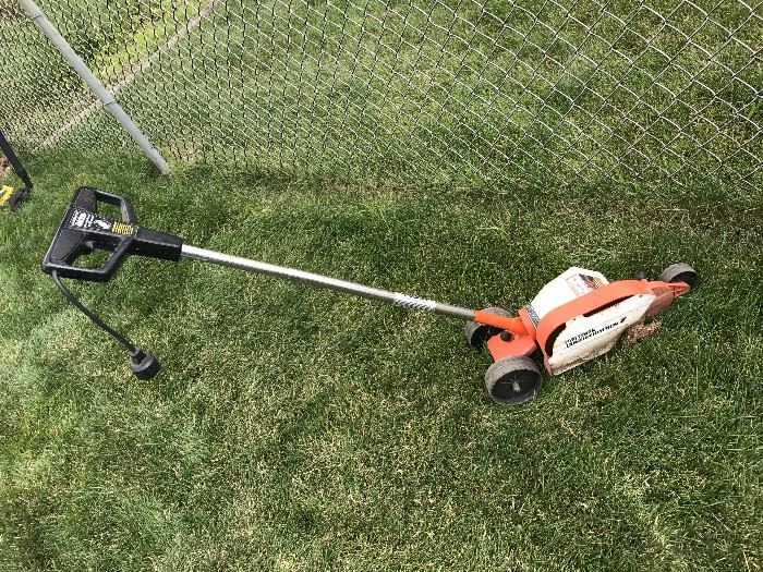 Craftsman edger trimmer. <Nothing funny to say here.>