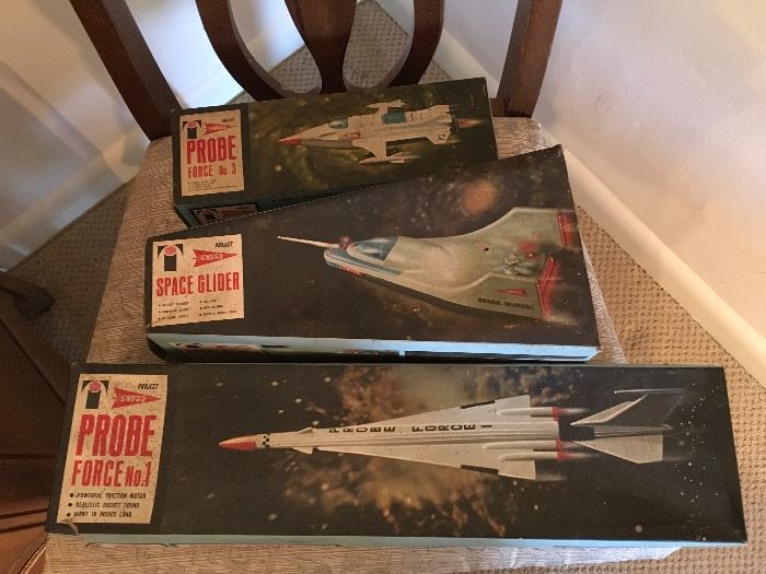 Vintage Space Toys - Probe Force by Sword