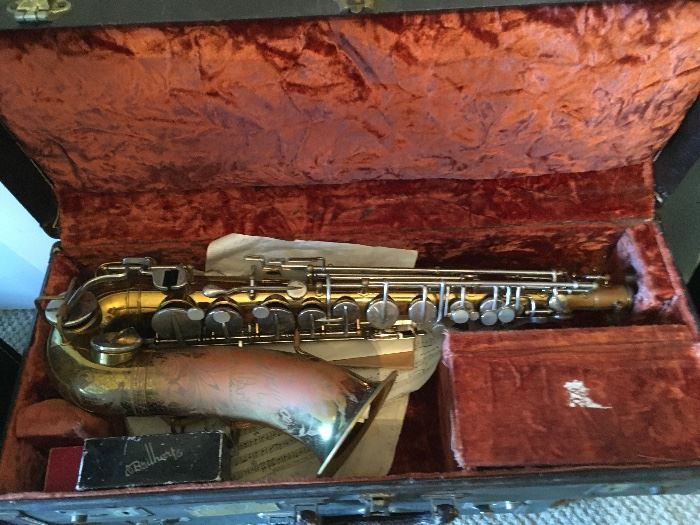 Vintage Saxophone 