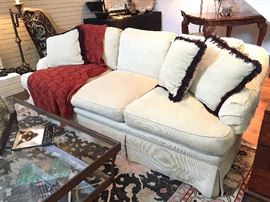 Custom Chenille Sofa.