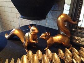 Gold Leafed Squirals by Anthony USA.