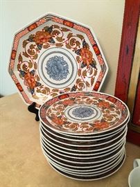 • 'Peony' China by Goerges Briard.. great for entertaining and TONS of pieces!