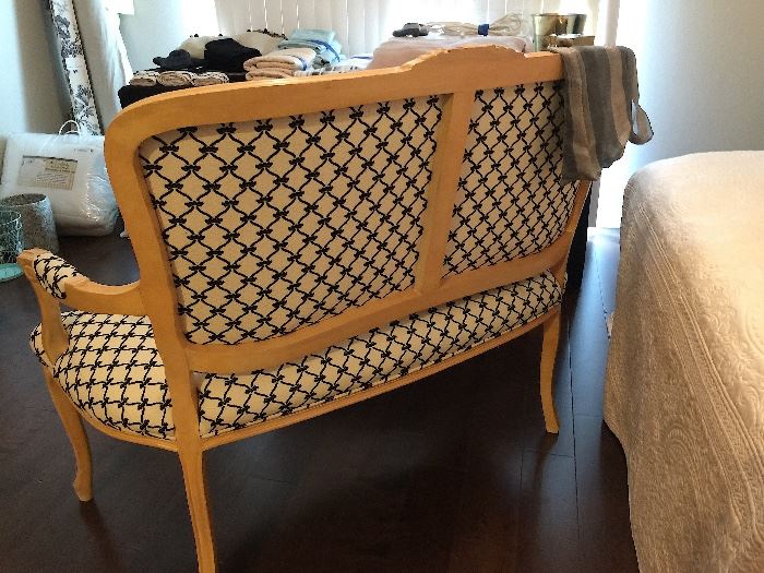 Custom French Settee.