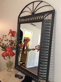 Custom Iron Mirror.