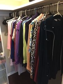 * Ladies Clothing Brands: Chico's, Jones New York, Land's End to London Fog (mostly 12's and size L).. Shoes from Daniel Green, Easy Spirt and Cobb Hill (size 9ish).. come stock your own wardrobe!