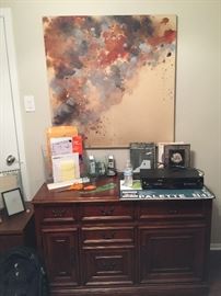 • Original Custom Art by Dallas Artist Marilyn Eitzen.