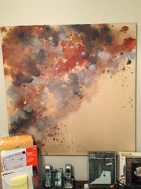 • Original Custom Art by Dallas Artist Marilyn Eitzen.
