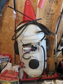 Lawn chemical spreader