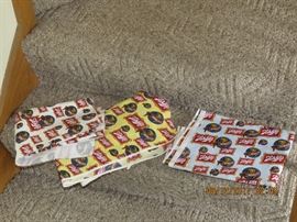 Vintage Schlitz beer fabric