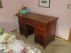 Oyster Walnut inlay desk