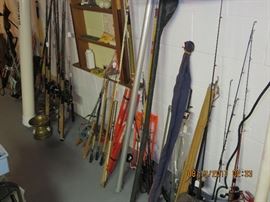 Fishing rods, reels, accessories