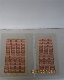 Stamp sheets