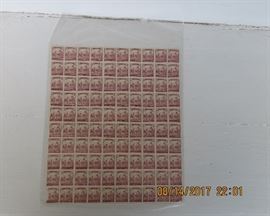 many mint stamp blocks from US and Hungary