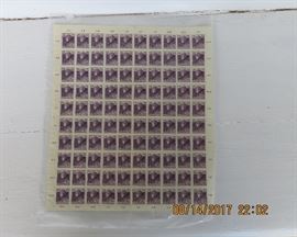 Rare stamps, blocks & sheets