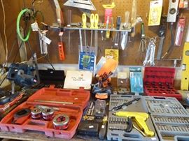 Garage filled with tools