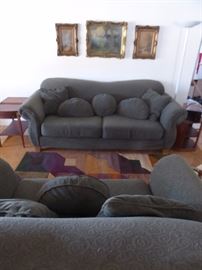 Sofa and loveseat