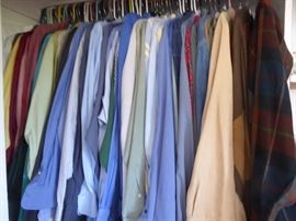 Men's dress shirts - most about 17"