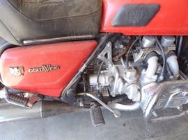 Honda Gold Wing motorbike