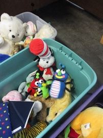 HUGE collection of plush featuring Disney, Dr. Seuss, Beanies, Ganz and so much more.  HUGE!