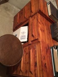3 piece cedar desk-cedar from familys farm