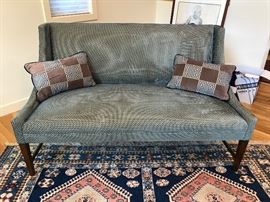 Custom upholstered sofa