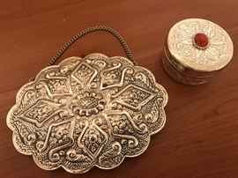 Mirrors and trinket boxes